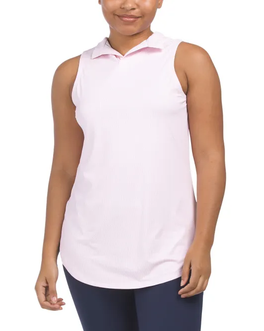 

Топ-ракушка Scottie с воротником-стойкой Peter Millar, цвет Palmer Pink