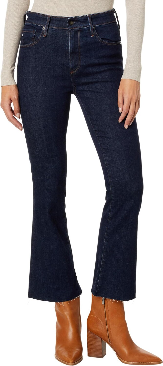

Джинсы Farrah Boot Crop in Modern Indigo AG Jeans, цвет Modern Indigo