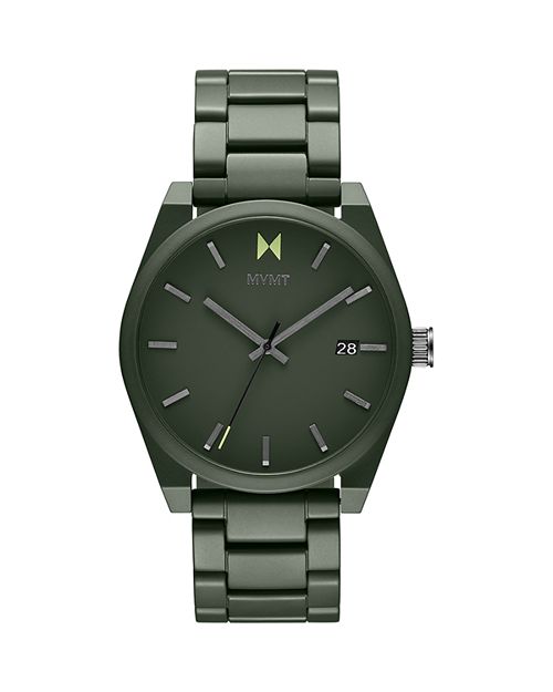 цена Керамические часы Element, 43 мм MVMT, цвет Green
