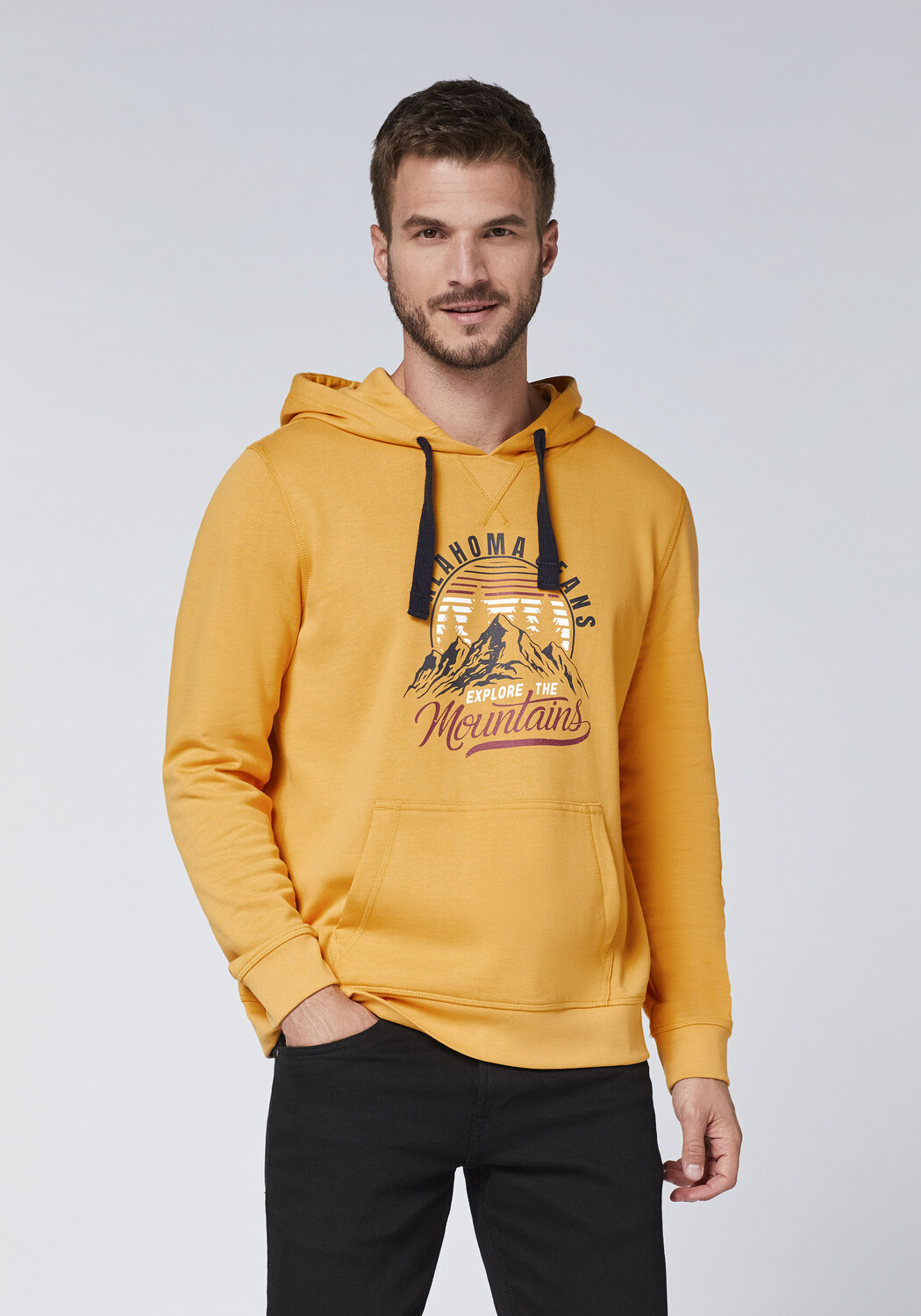 

Толстовка Oklahoma Jeans Hoodie, оранжевый