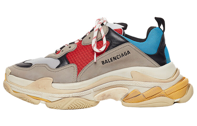 

Balenciaga Wmns Triple S Daddy Туфли Синий/Серый