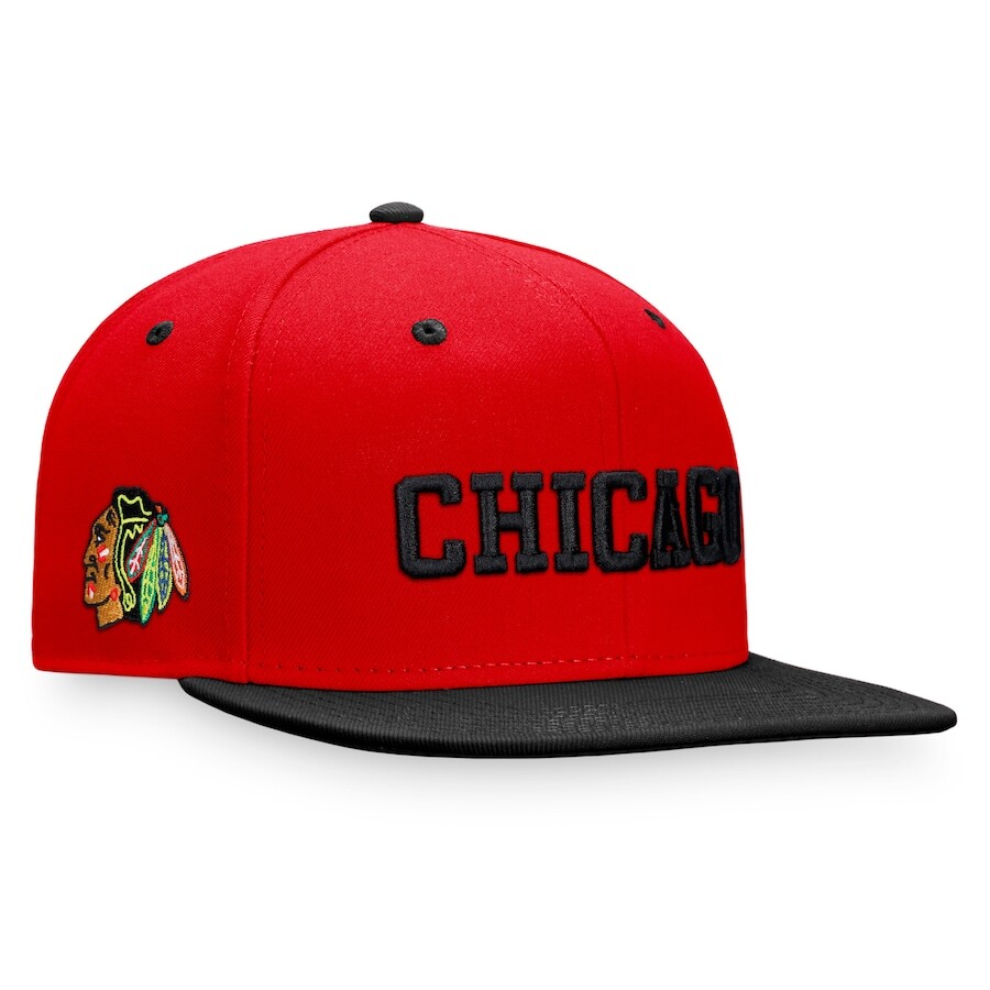 

Бейсболка Fanatics Branded Chicago Blackhawks, красный