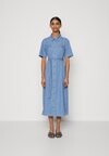 

Джинсовое платье VMVIO 7/8 ПЛАТЬЕ-РУБАШКА Vero Moda, синий