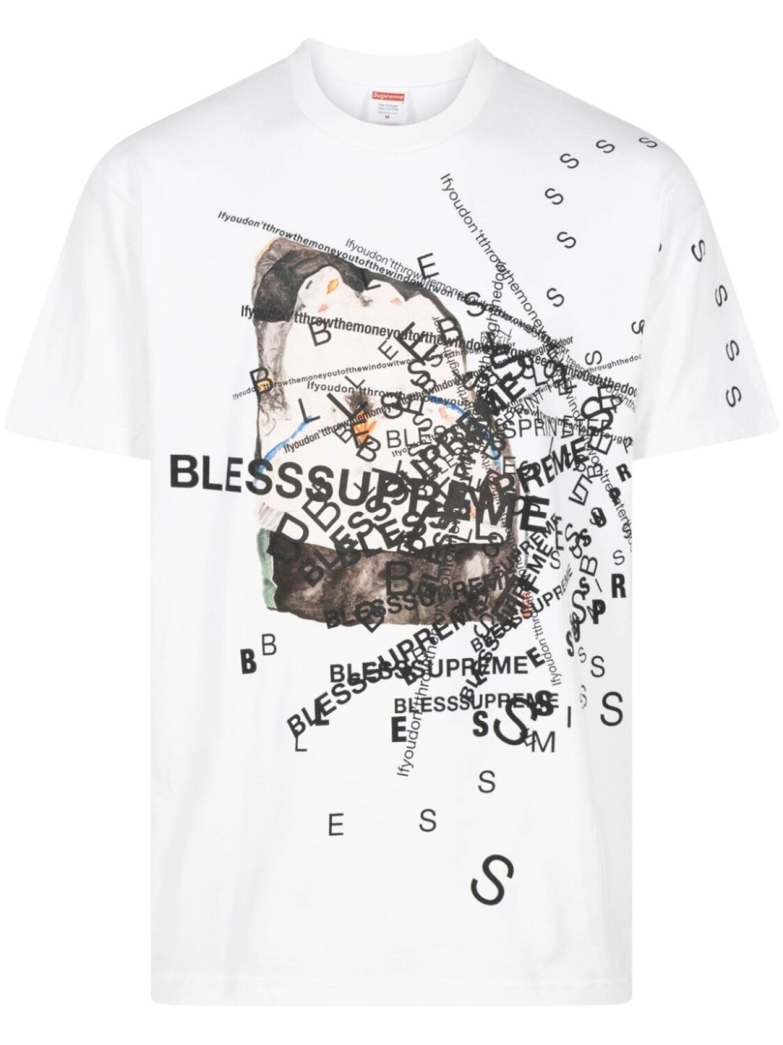 

Supreme футболка Observed In A Dream из коллаборации с BLESS, белый