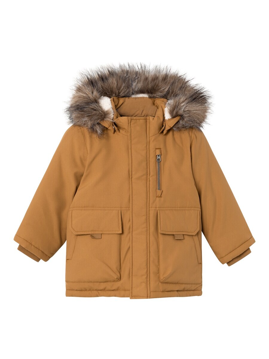 

Куртка NAME IT Winter MASTER, цвет Light brown/Dark brown