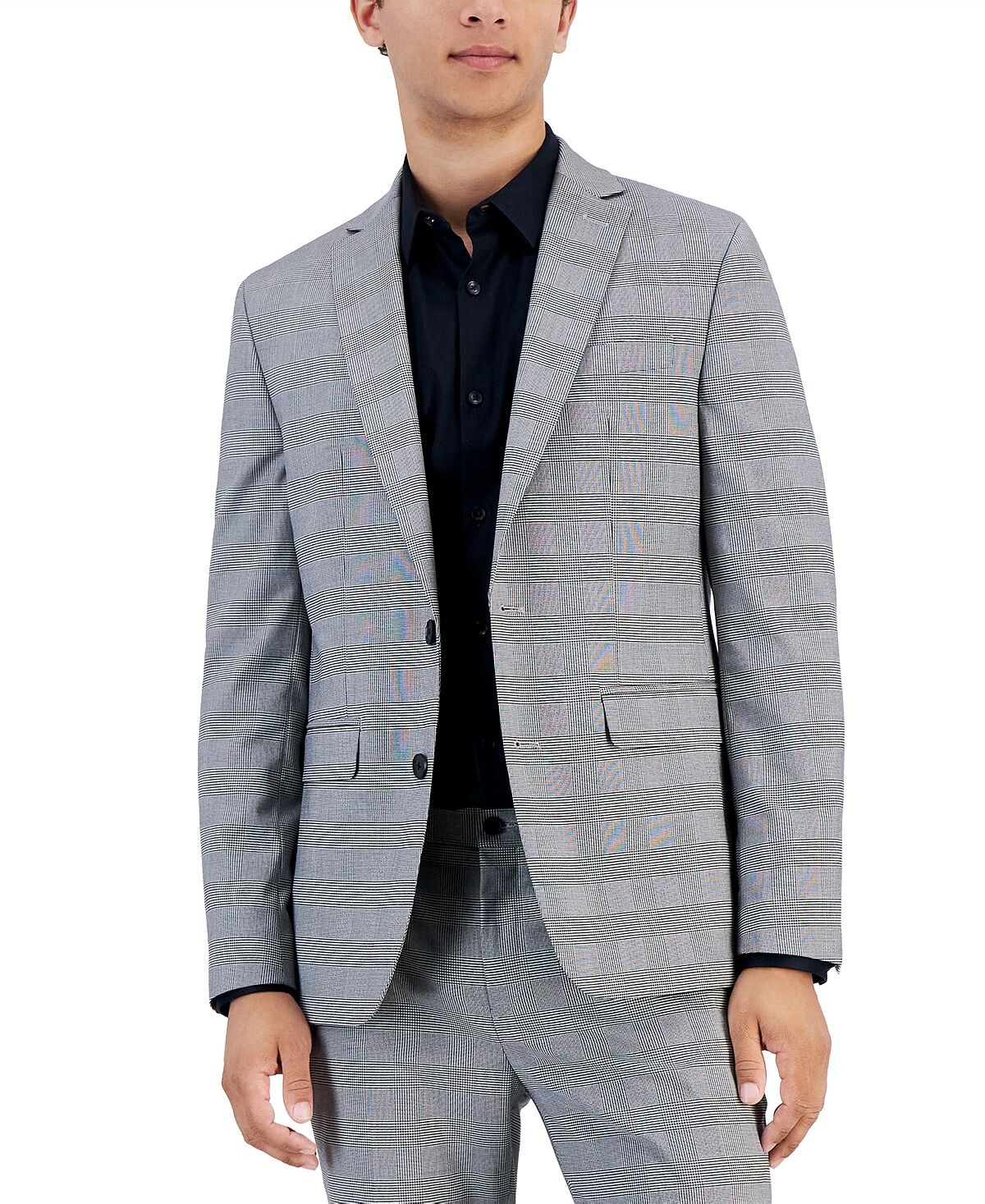 

Мужской пиджак в клетку Trinity Slim Fit Glen I.N.C. International Concepts