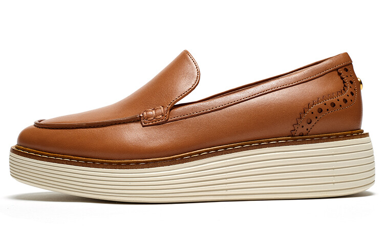 

Женские повседневные туфли женские с низким верхом темно-коричневые Cole Haan