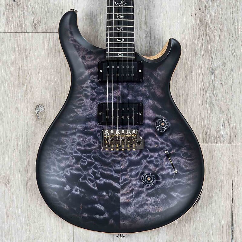 

Электрогитара PRS Paul Reed Smith Wood Library Custom 24 Guitar, Ash & Flame Neck, Purple Mist