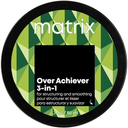 Крем-паста Matrix Over Achiever 3-в-1, средство для укладки и разглаживания волос, 50 мл