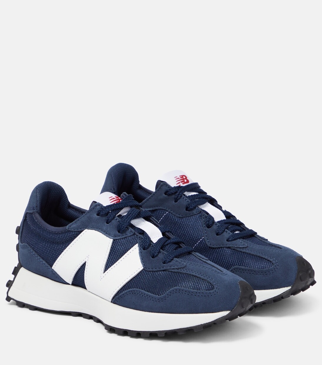 

Кроссовки 327 замшевые New Balance, синий