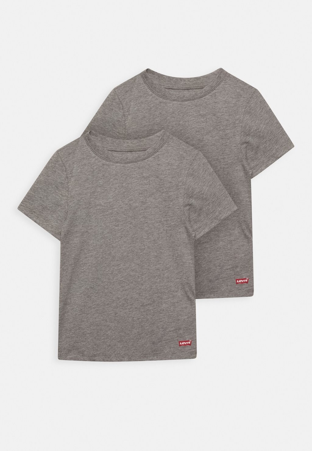 

Базовая футболка CREW NECK TEE UNISEX 2 PACK Levi's, цвет dark grey heather