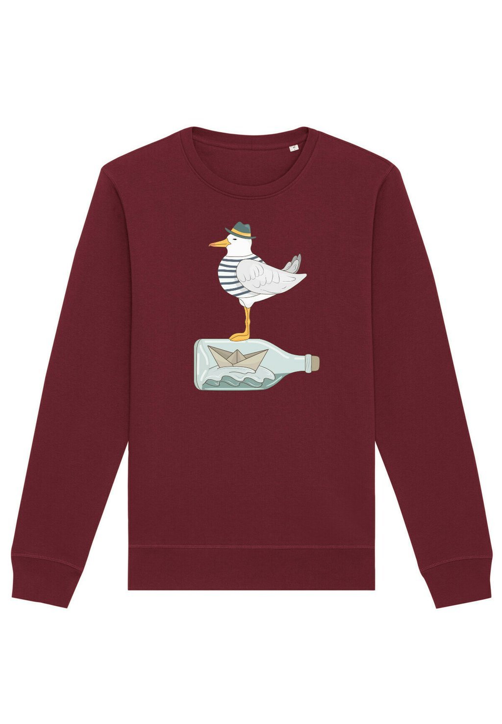 

Толстовка MÖWE MIT HUT Watapparel, цвет burgundy