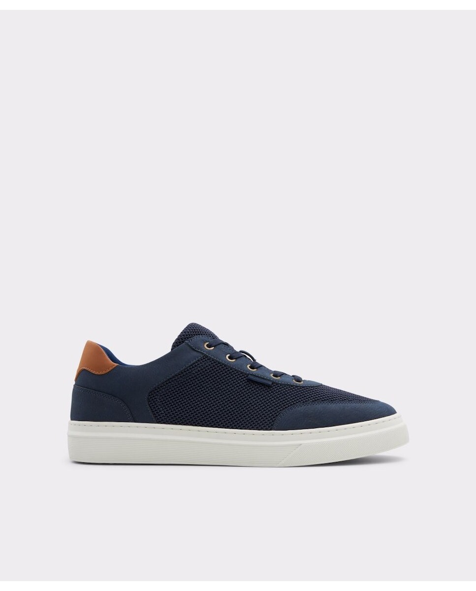 

Мужские кроссовки синего цвета на шнуровке Aldo, темно-синий