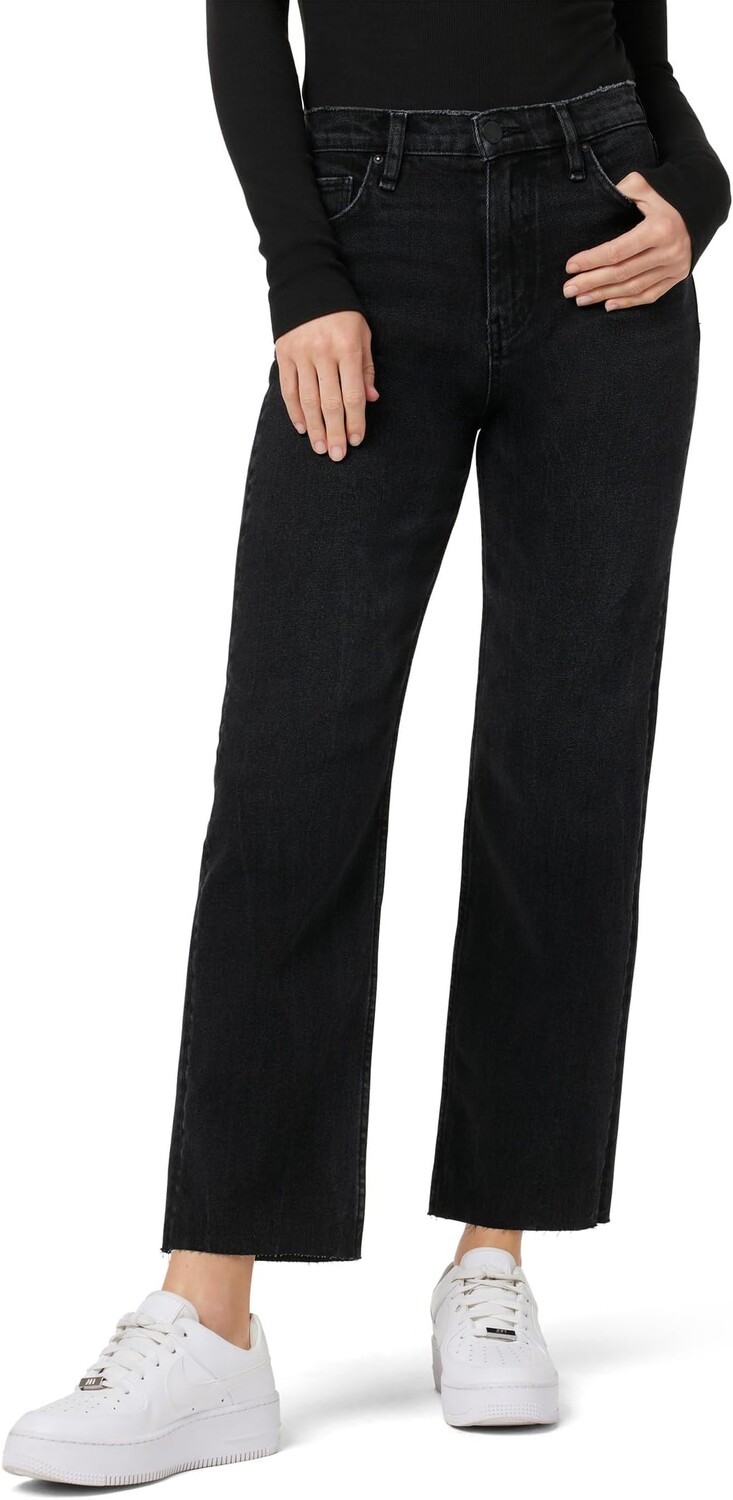 

Джинсы Remi High-Rise Straight Ankle in Fade To Black Hudson Jeans, цвет Fade To Black