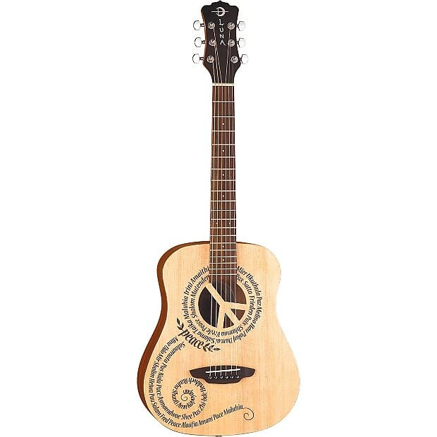 

Акустическая гитара Luna Safari Peace Travel Guitar