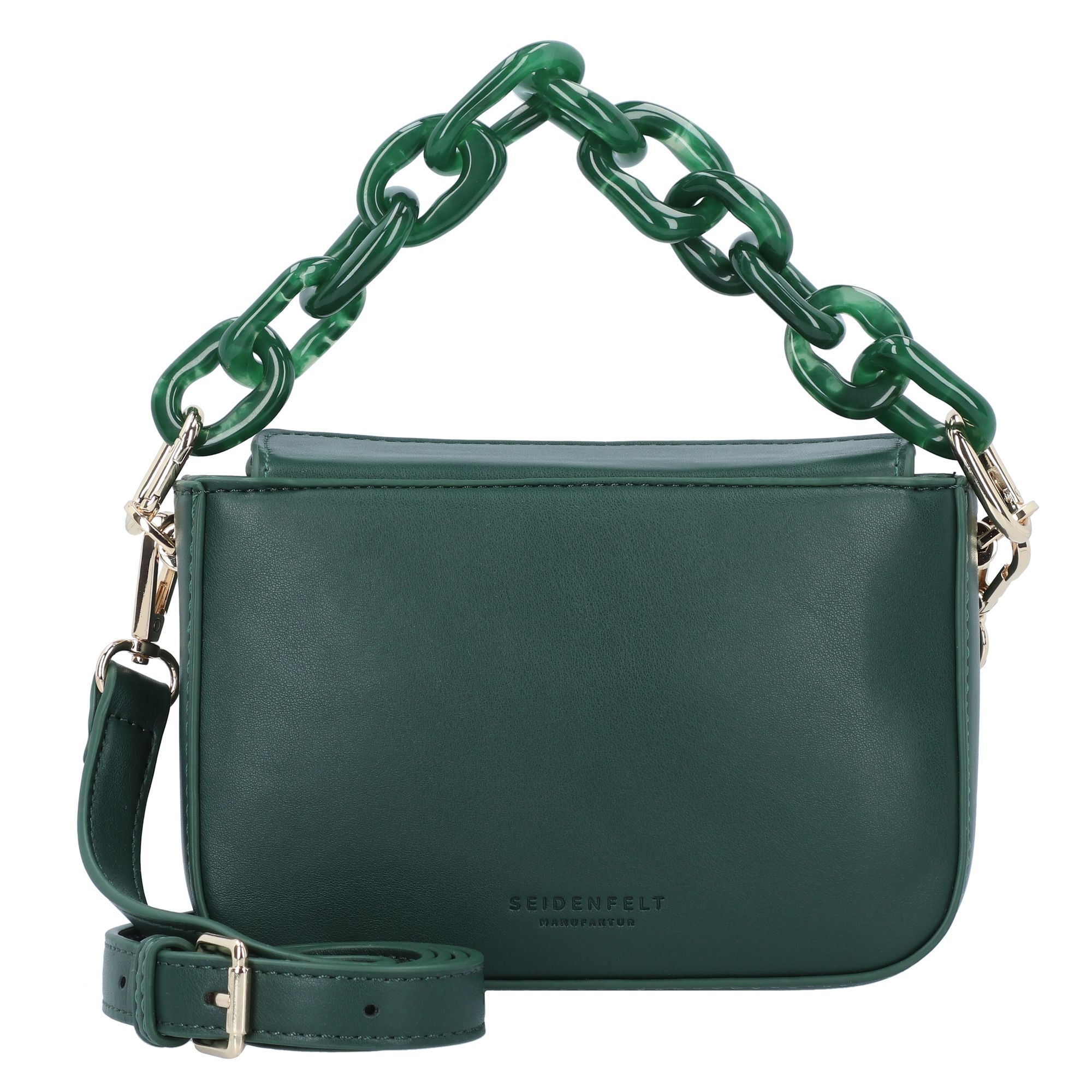 

Сумка Seidenfelt Herrvik Handtasche 18 cm, цвет malachite green gold