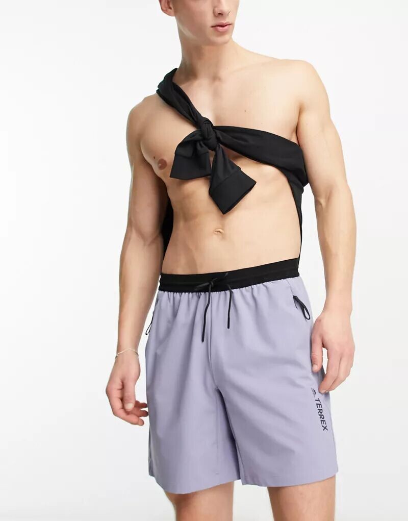 

Синие шорты adidas Terrex Lifeflex adidas performance