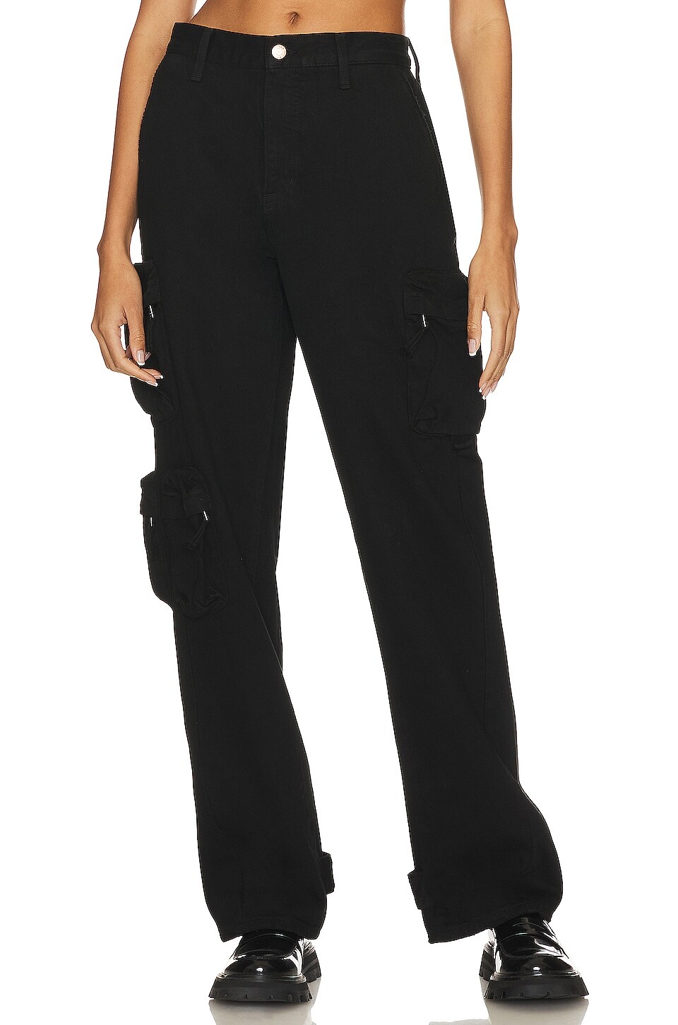 

Брюки PISTOLA Bobbie Mid Rise Loose Straight Utility, цвет Abyss