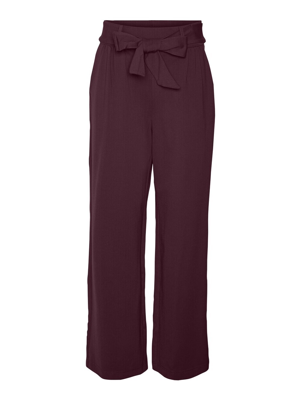 

Широкие брюки со складками спереди Vero Moda Eva, бордо