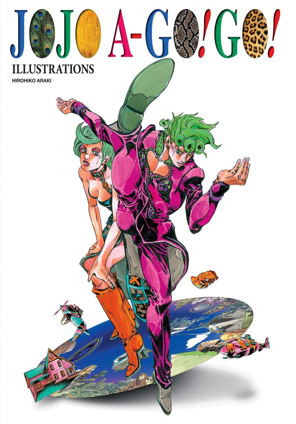 

Манга JoJo A-Go!Go! Art Book (Hardcover)