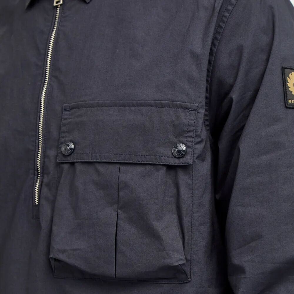 

Рубашка на молнии Belstaff Hawking, синий