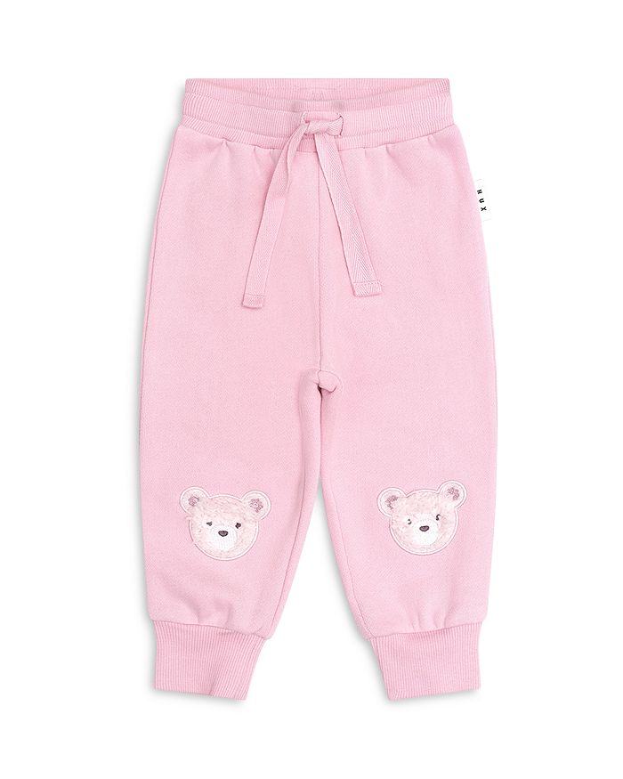 

Huxbaby Спортивные брюки Daisy Furry Bear для девочек — Baby, Little Kid, розовый