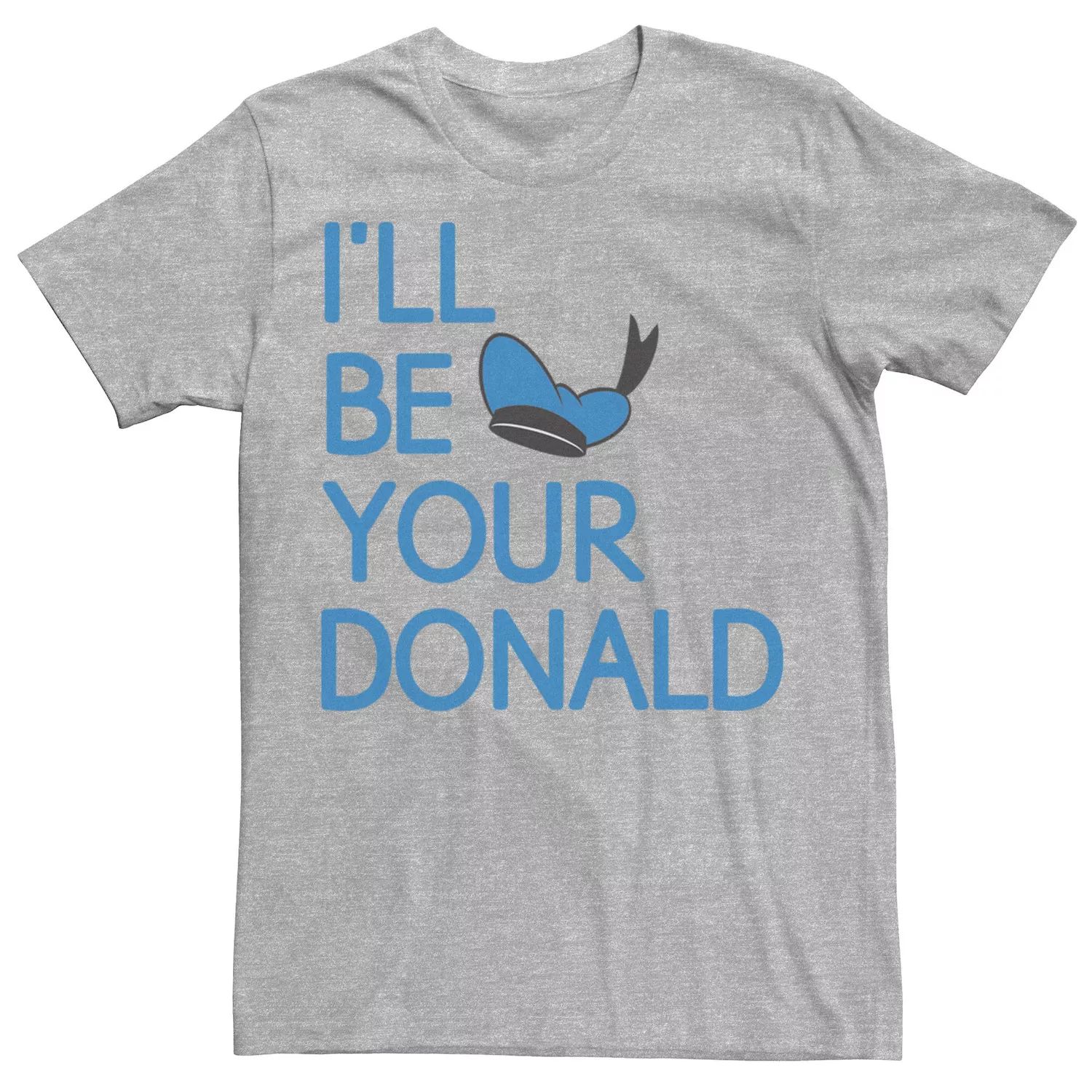 Мужская футболка Disney ко Дню святого Валентина «Я буду твоим Дональдом» Licensed Character