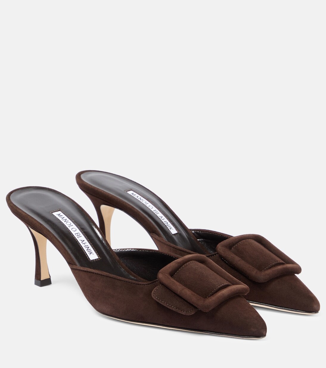 

Замшевые туфли maysale 70 Manolo Blahnik, нейтральный