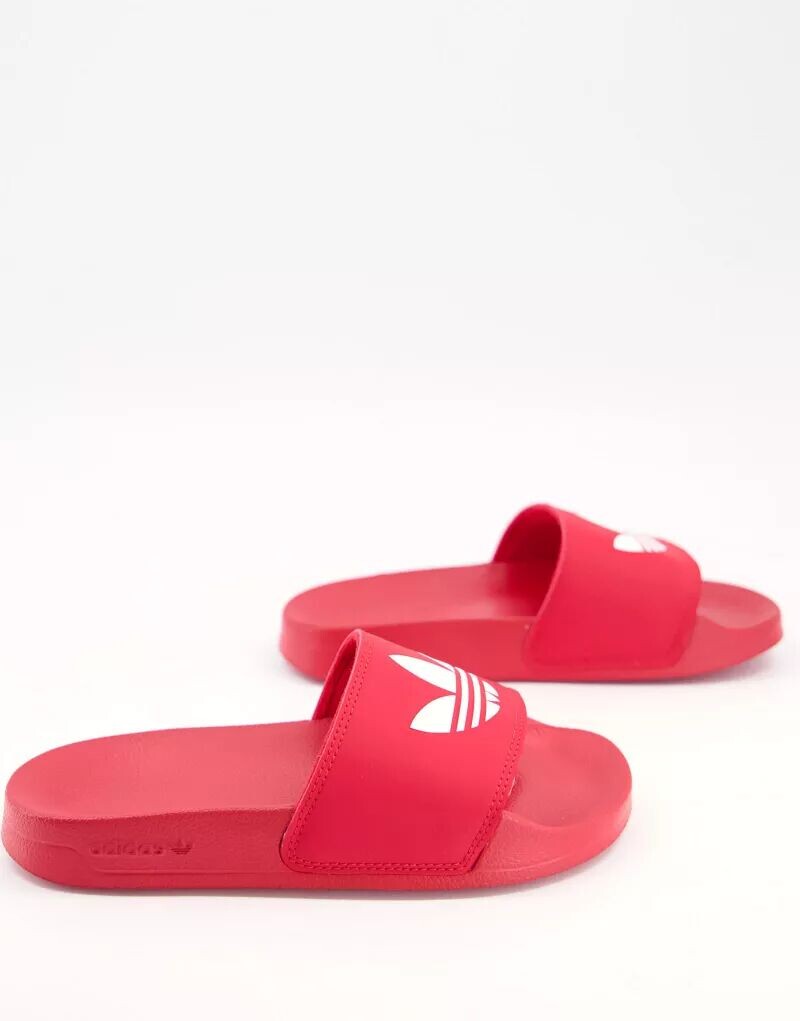 

Красные сандалии adidas Originals Adilette Lite