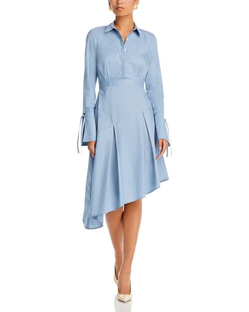 

Асимметричное платье Maddison Derek Lam 10 Crosby, цвет Blue