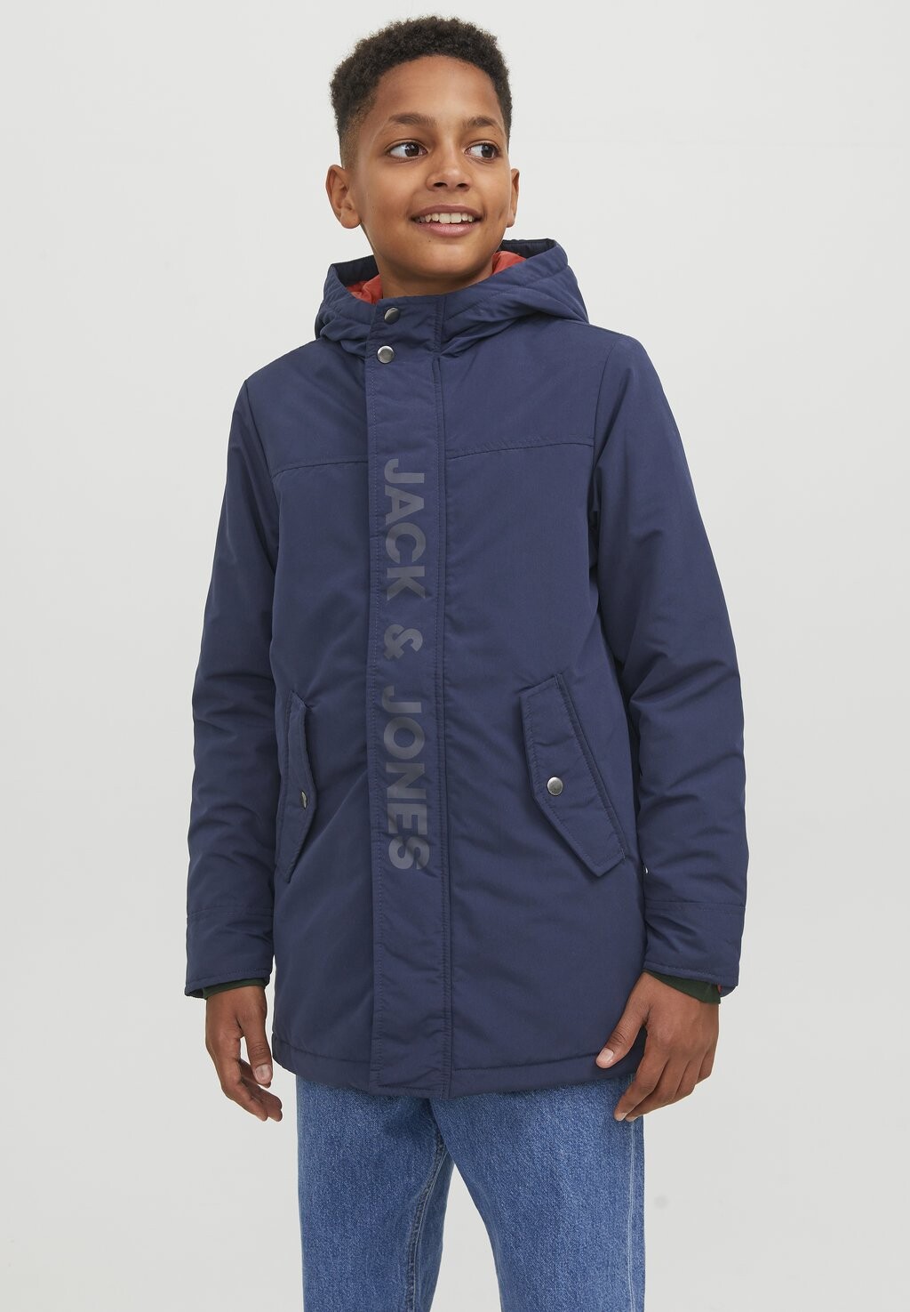 

Зимнее пальто JJFUN PARKA JNR Jack & Jones Junior, цвет navy blazer