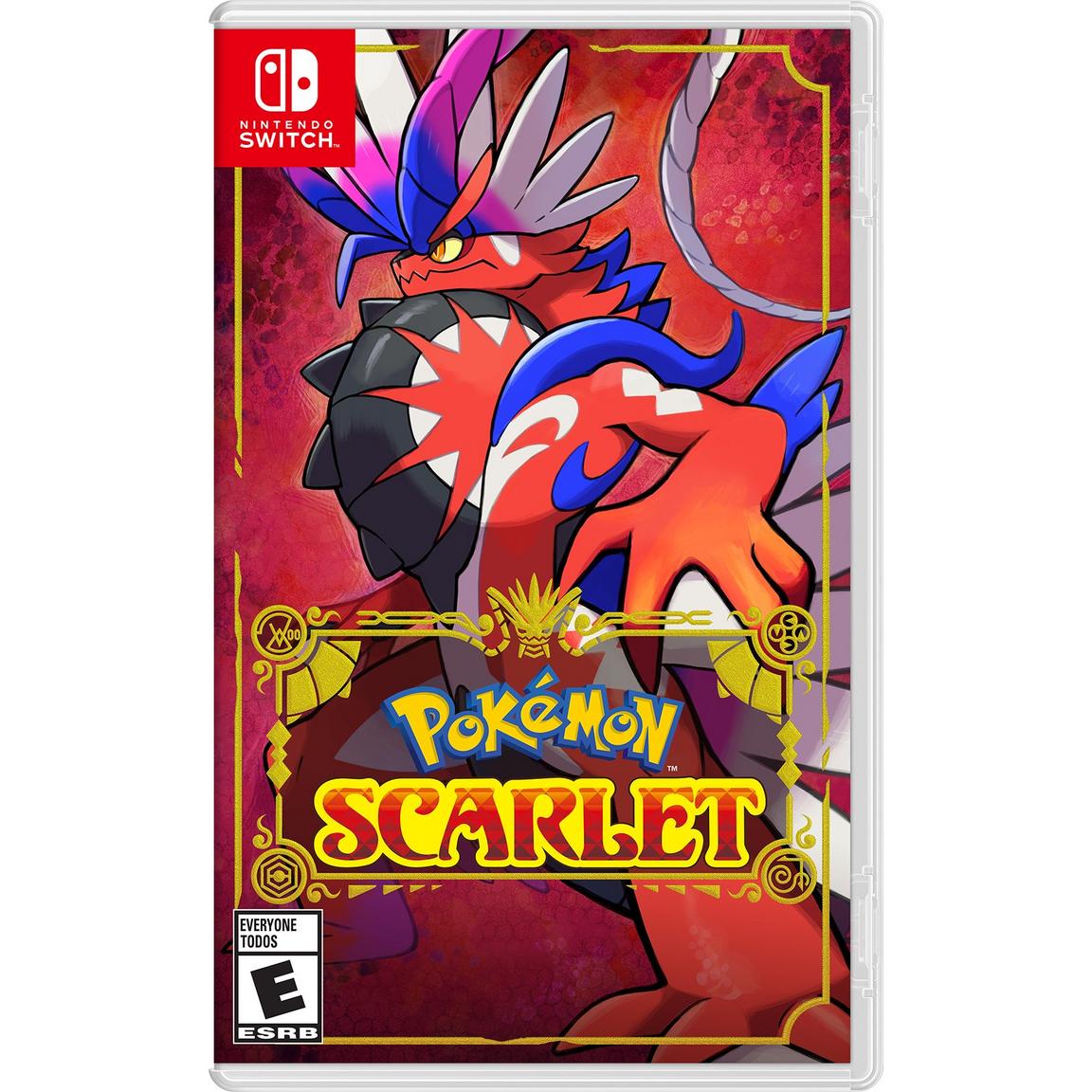 Видеоигра Pokemon Scarlet - Nintendo Switch игровая приставка nintendo switch oled 64 гб без игр pokémon scarlet