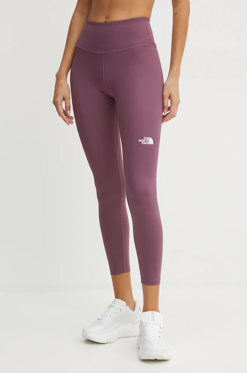

Спортивные леггинсы The North Face Flex, фиолетовый