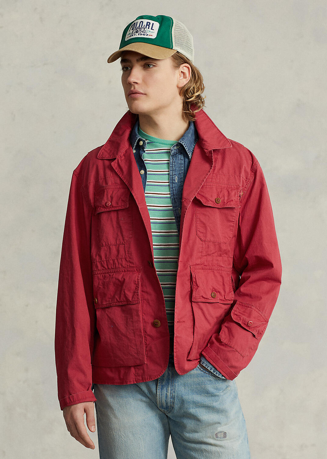 

Забродная куртка из твила Ralph Lauren