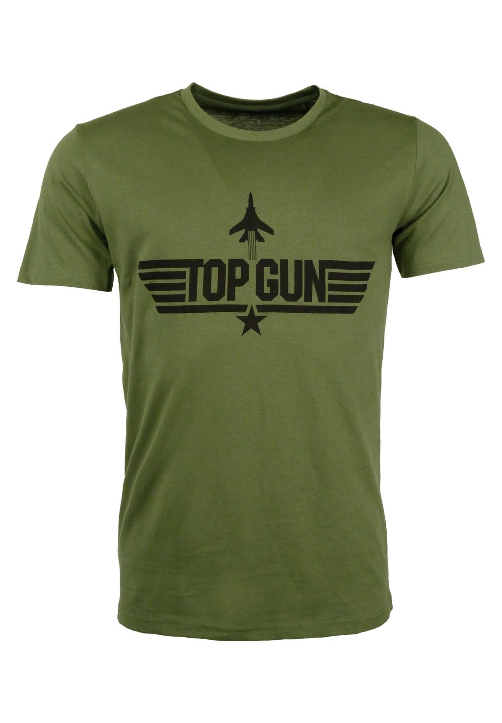 

Футболка с принтом TOP GUN, оливковый