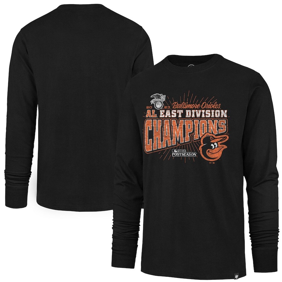 

Футболка с длинным рукавом 47 Baltimore Orioles, черный