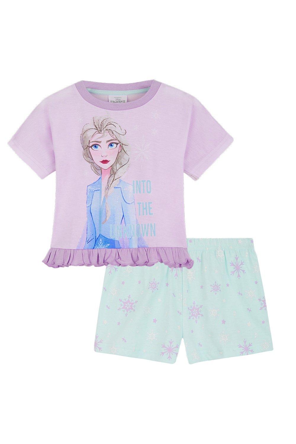 цена Пижамный комплект Frozen Shortie Disney, мультиколор