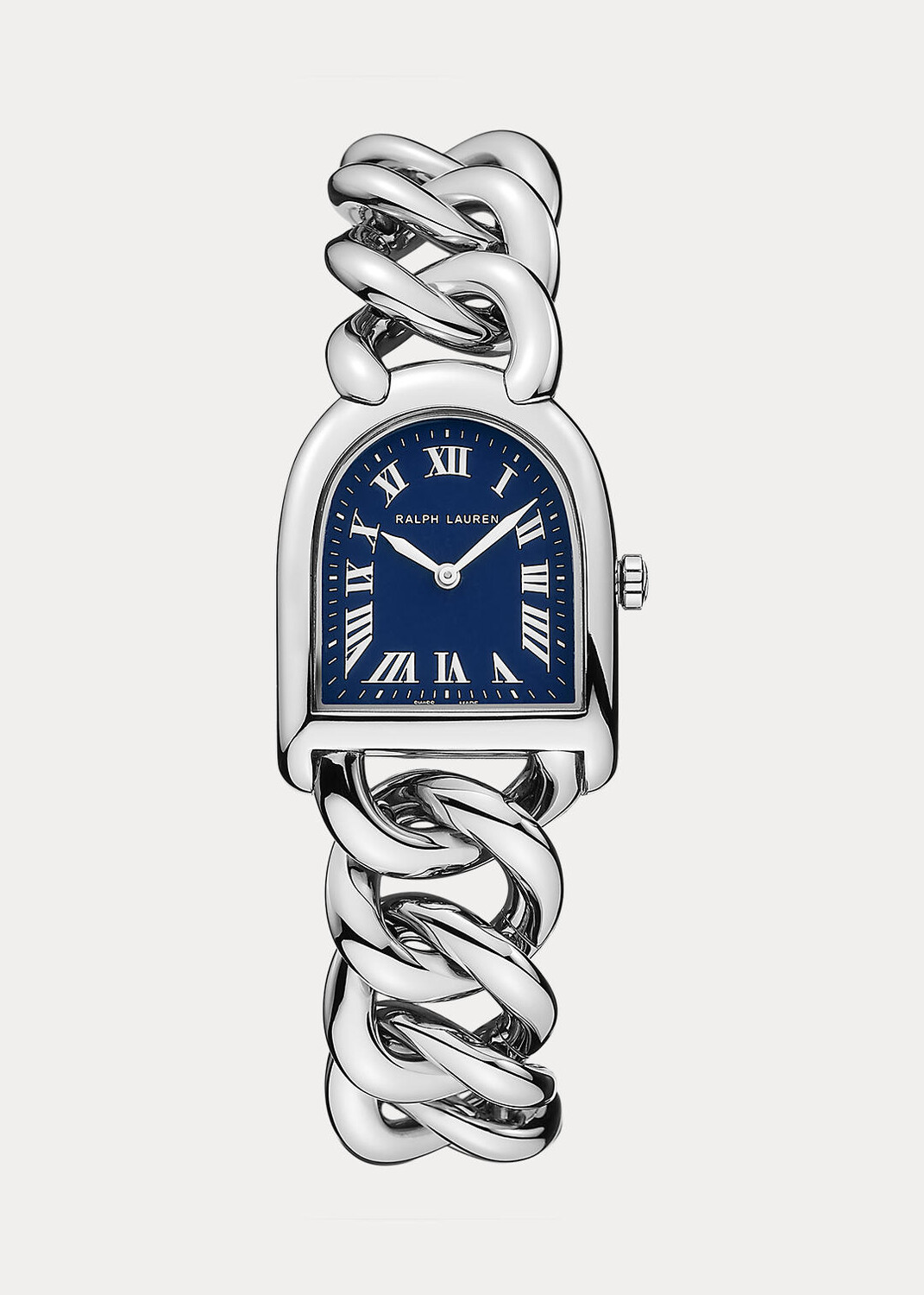 

Миниатюрные стальные часы Ralph Lauren