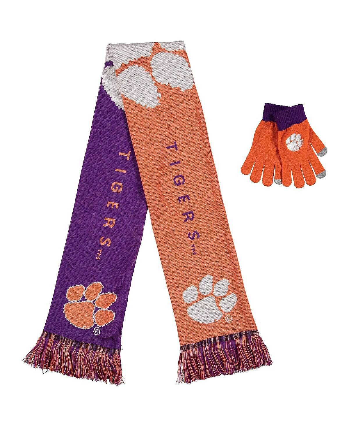 

Комбинированный комплект перчаток и шарфа Clemson Tigers FOCO