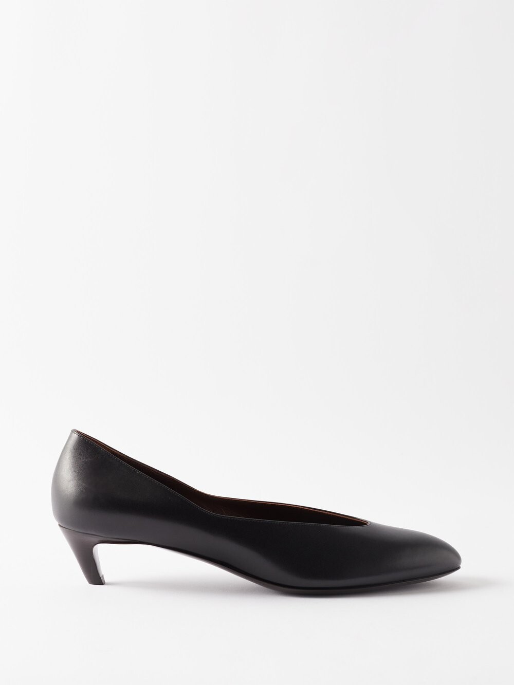 

Кожаные туфли almond 35 The Row, черный