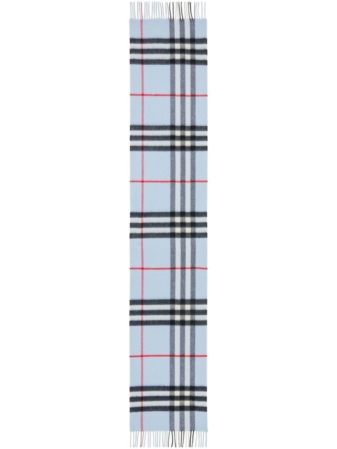 

Burberry кашемировый шарф в клетку, синий