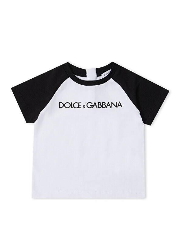 

Белая футболка с логотипом для мальчика Dolce&Gabbana
