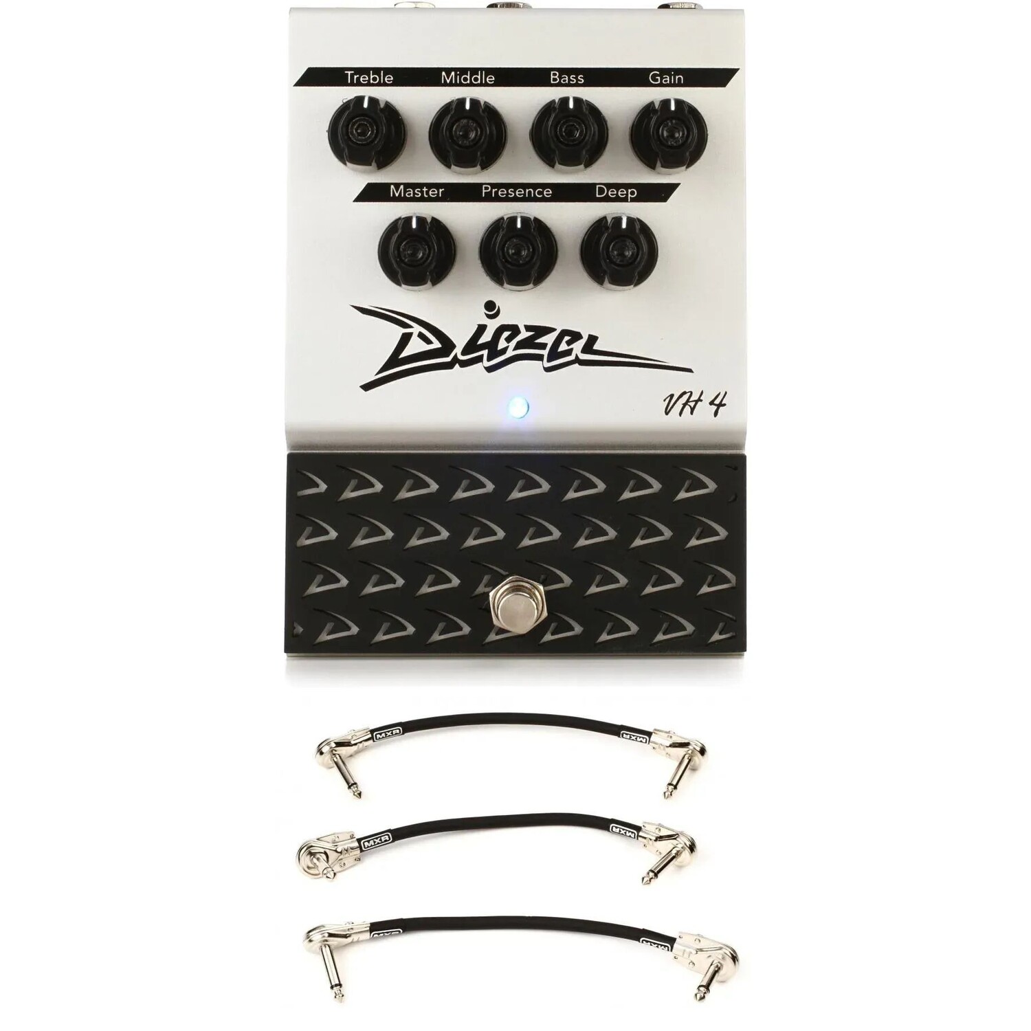 

Педаль Diezel VH4 Overdrive и предусилитель с 3 соединительными кабелями