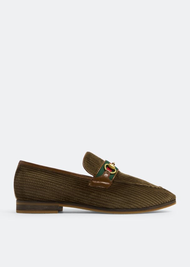 

Лоферы Gucci Horsebit, коричневый