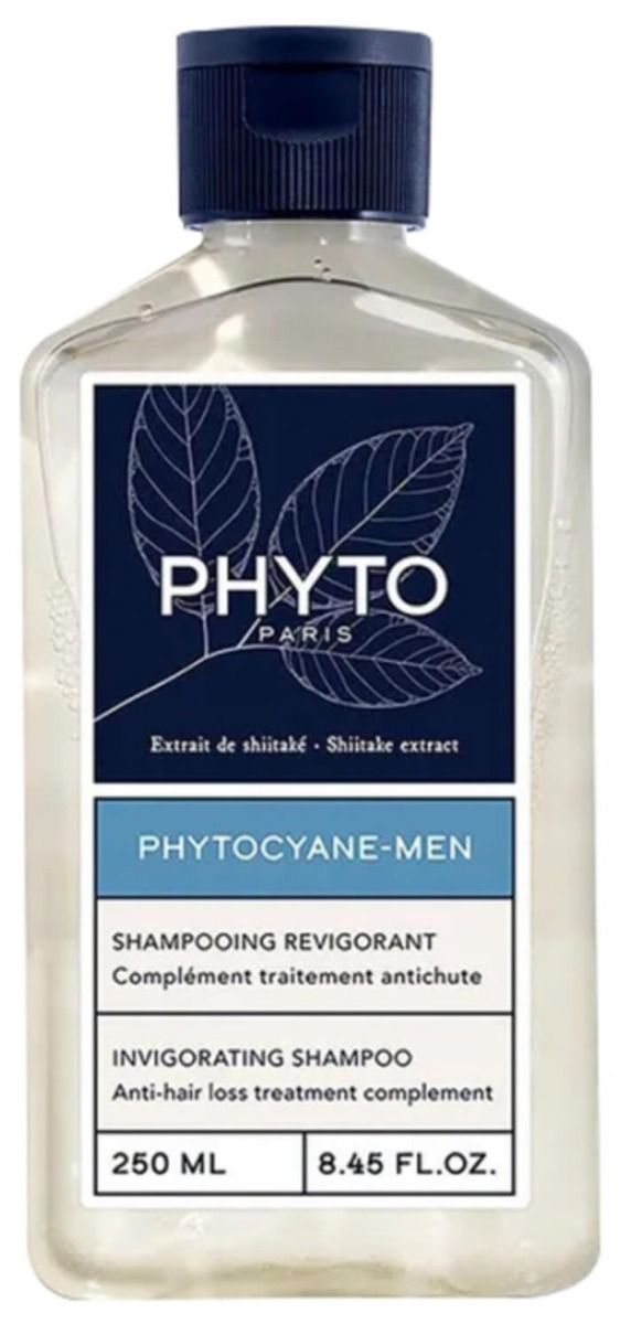 Шампунь против выпадения волос Phyto Phytocyane, 250 мл phyto сыворотка против выпадения волос для женщин 12 флаконов х 5 мл phyto phytocyane