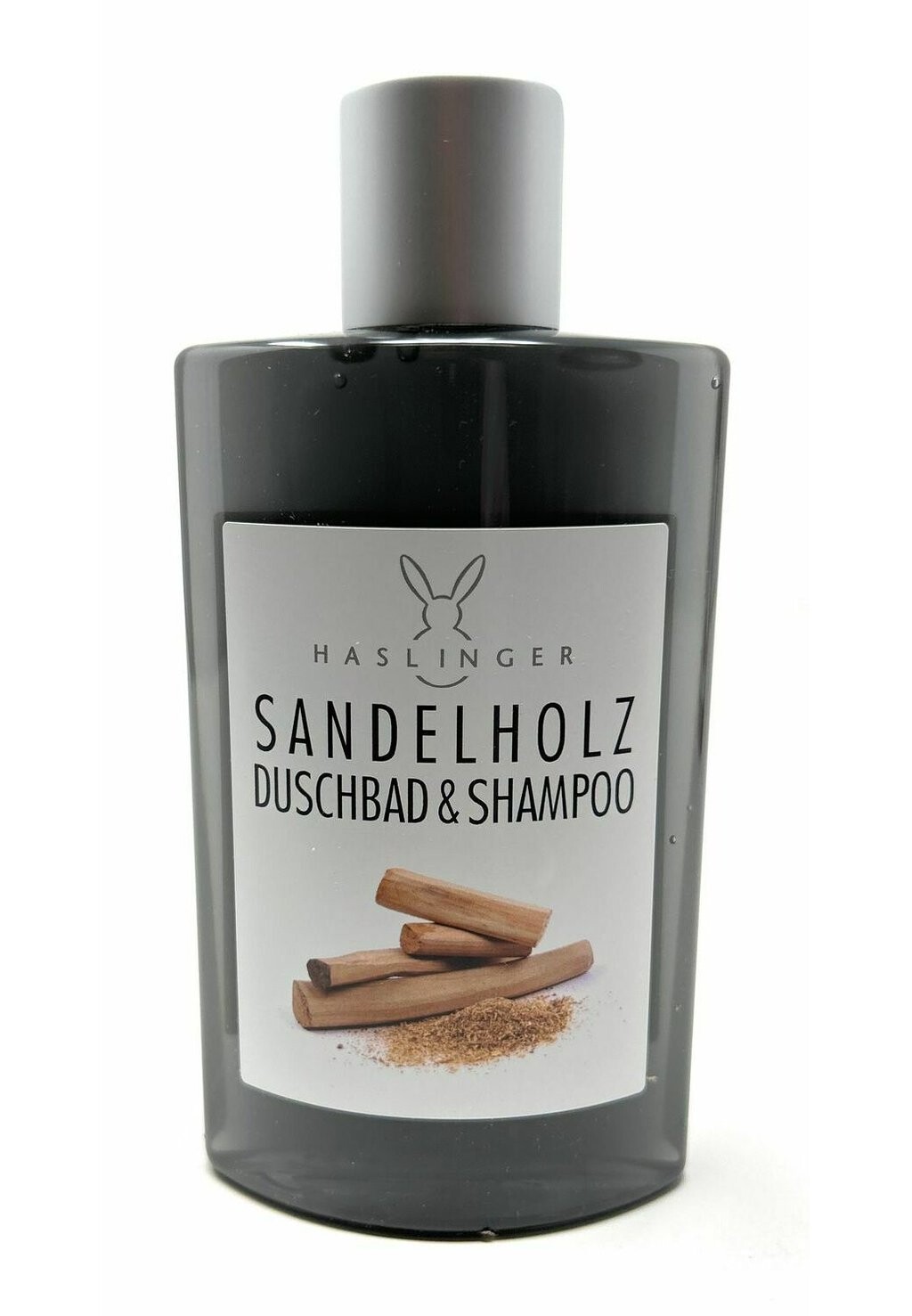 

Шампунь DUSCHBAD 2 IN 1 SANDELHOLZ Haslinger, серый