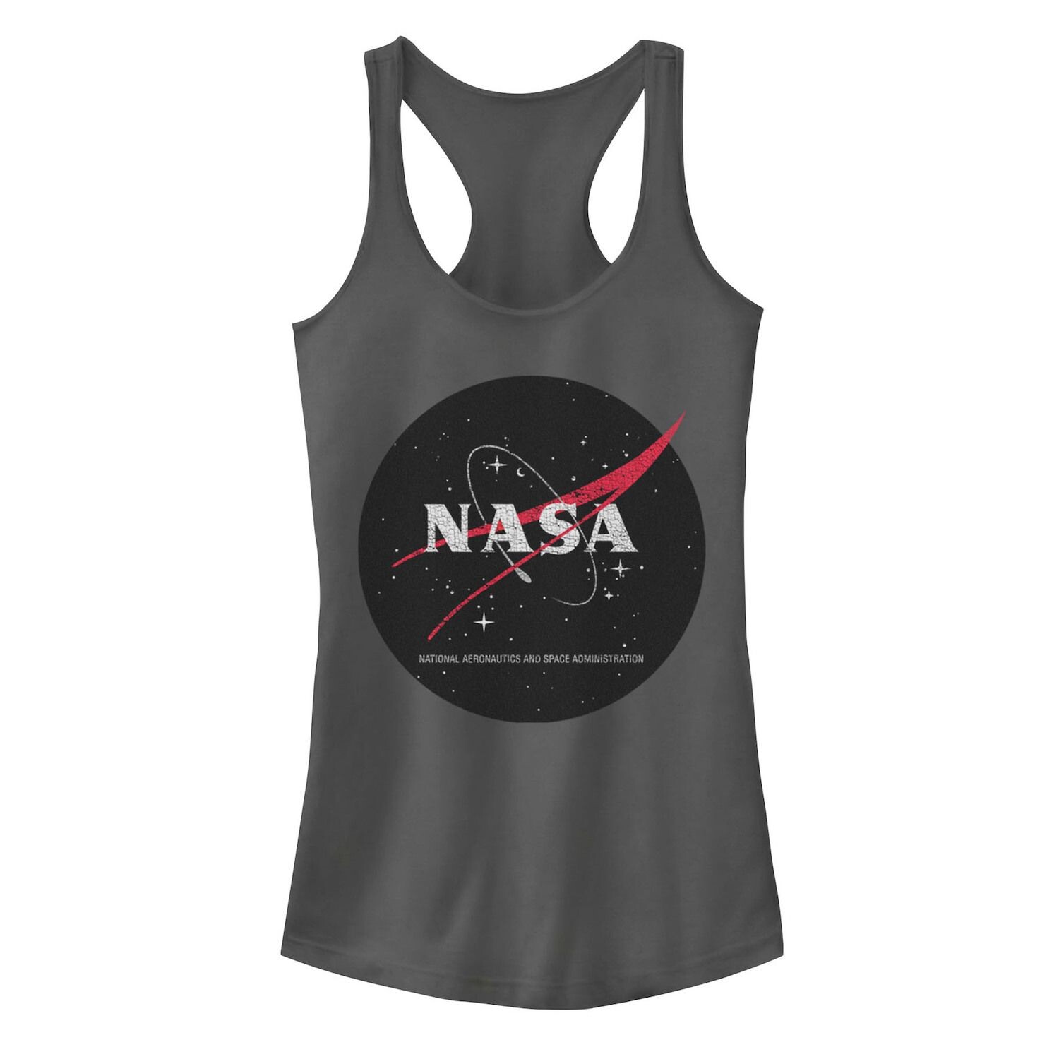 

Майка с рваным космическим логотипом NASA Circle для юниоров Licensed Character