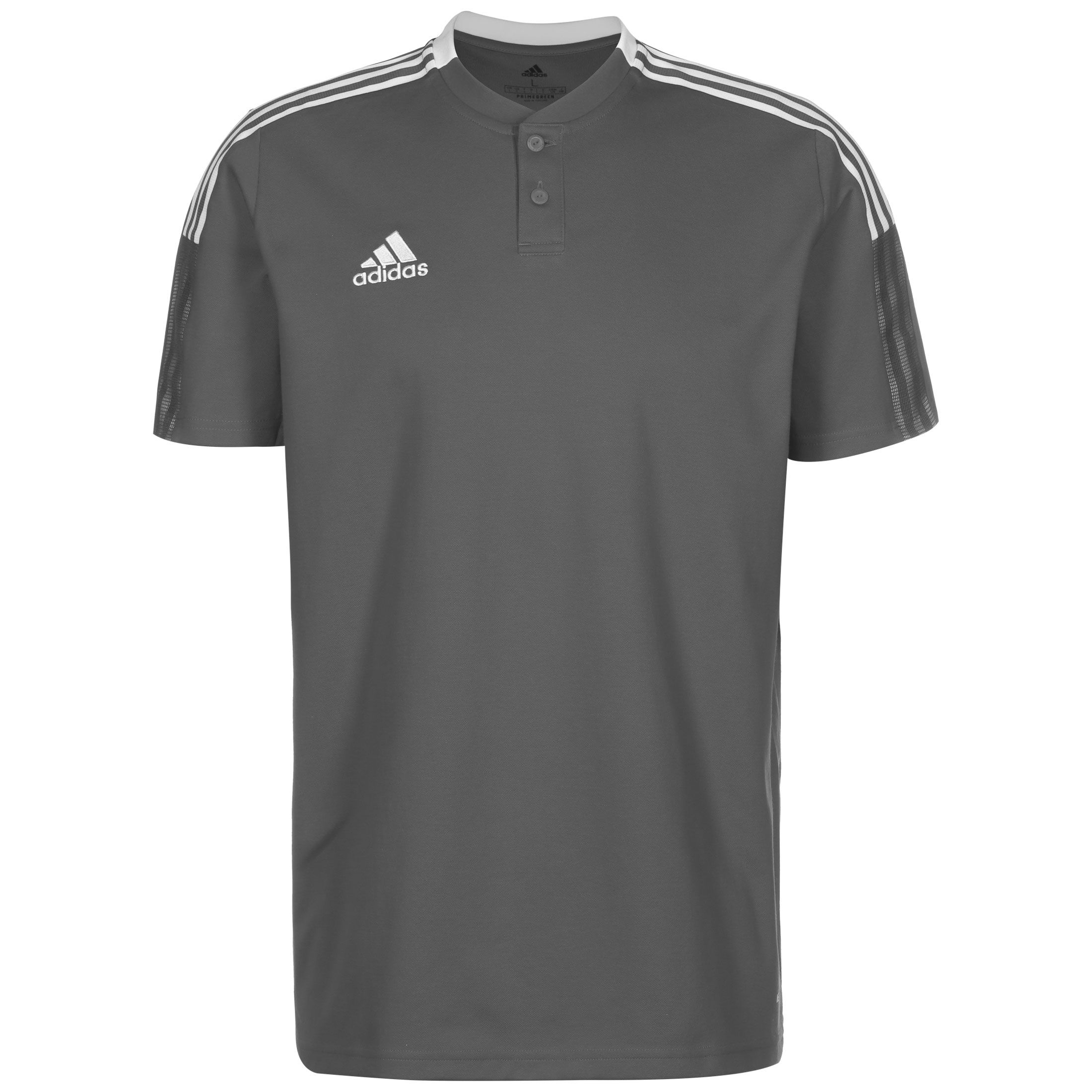 

Поло adidas Performance Tiro 21, цвет dunkelgrau/weiß