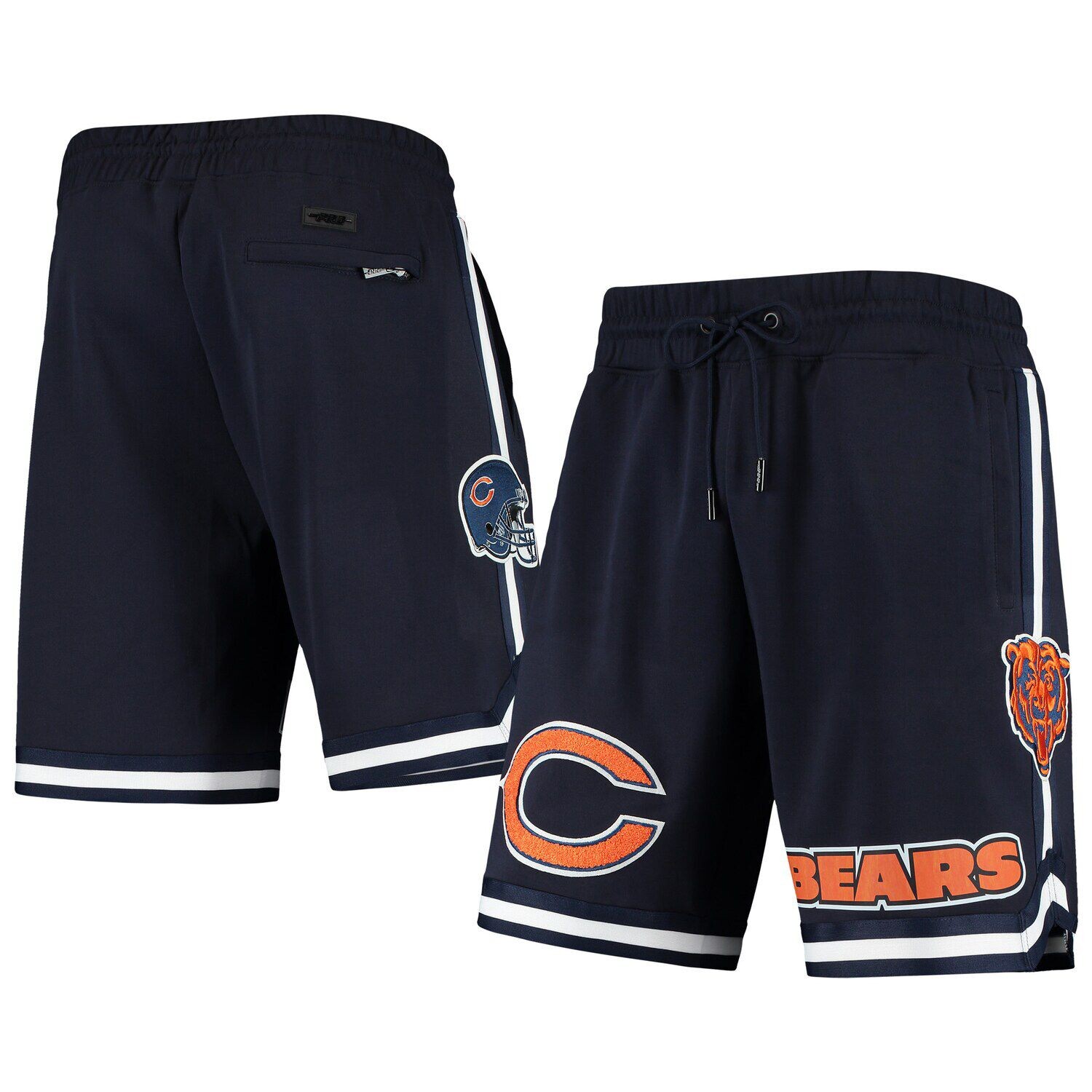 

Мужские шорты Pro Standard темно-синего цвета Chicago Bears Core