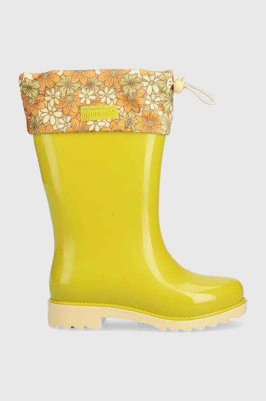 

Детские резиновые сапоги Melissa Rain Boot III Inf, зеленый